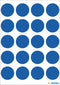 Herma-Vario Sticker Color Dots 19mm Dark Blue-1883