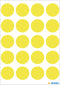 Herma-Vario Sticker Color Dots 19mm Luminous Yellow-1884