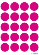 Herma-Vario Sticker Color Dots 19mm Pink-1886