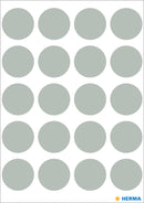 Herma-Vario Sticker Color Dots 19mm Grey-1888