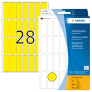 Herma-Multi Purpose Adhesive Labels Yellow 13x40mm-2361