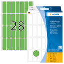 Herma-Multi Purpose Adhesive Labels Green 13x40mm-2365