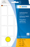 Herma-Multi Purpose Adhesive Labels Yellow 25x40mm-2451