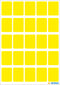 Herma-Vario Labels Yellow 15x20mm-3661