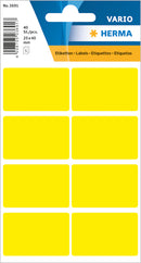 Herma-Vario Labels Yellow 26x40mm-3691
