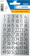 Herma-Vario Sticker Numbers Silver-4134