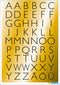 Herma-Vario Sticker A-Z Letters Gold-4145