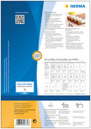 Herma-Weather Proof Labels A4 210x297mm White 100 Sheets Pack-4379