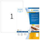 Herma-Weather Proof Labels A4 210x297mm White 100 Sheets Pack-4379