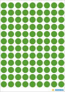 Herma-Vario Sticker Color Dots 8mm Dark Green-1835