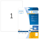 Herma-Inkjet Label A4 210x297mm White 25 Sheets Pack-4824