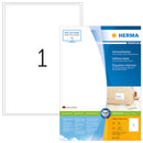 Herma-Premium Label A4 199.6x289.1 White 100 Sheets Pack-4252