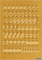 Herma-Vario Sticker 0-9 Numbers Gold 12mm-4184