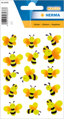 Herma-Magic Sticker Bees Neon-6038