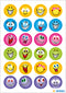 Herma-Magic Sticker Smiley Glittery-6818