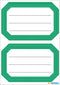 Herma-Vario School Name Labels 82x55mm Green Frame-5716