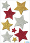 Herma-Magic Sticker Multi Colored Stars-6528
