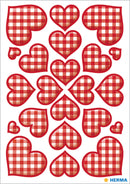 Herma-Decor Sticker Cross-hatched Hearts-3361