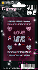 Herma-Glam Rocks Stickers Love-6647