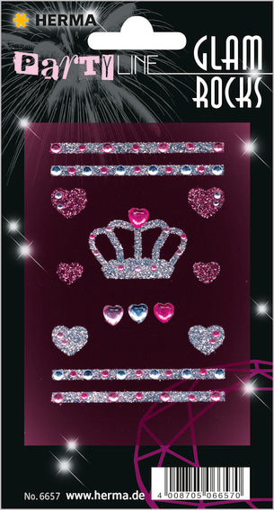 Herma-Glam Rocks Stickers Crown-6657