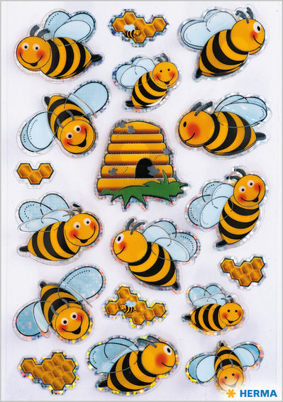 Herma-Magic Sticker Bees 3D-3227