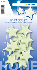 Herma-Glow in the Dark Sticker Stars-15019