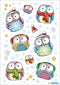 Herma-Magic Sticker Winter Owls Moving Eyes-3712