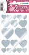 Herma-Decor Sticker Heart Silver-3055