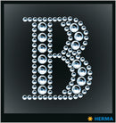 Herma-Crystal Sticker 'B'-15331