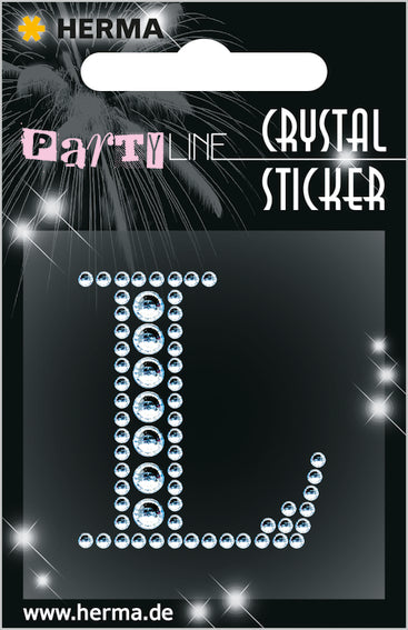 Herma-Crystal Sticker 'L'-15341