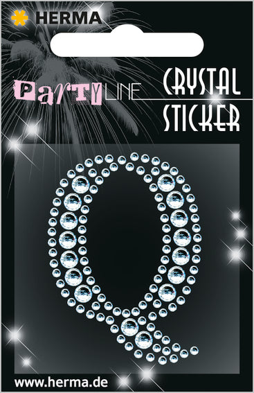 Herma-Crystal Sticker 'Q'-15346