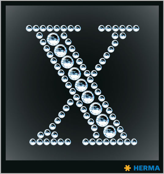 Herma-Crystal Sticker 'X'-15353