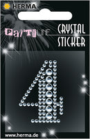 Herma-Crystal Sticker '4'-15360