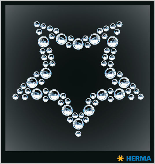 Herma-Crystal Sticker Star-15370