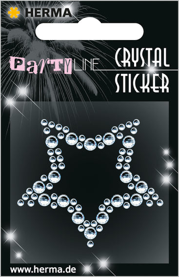 Herma-Crystal Sticker Star-15370