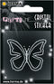 Herma-Crystal Sticker Butterfly-15379