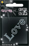 Herma-Crystal Sticker Love-15383