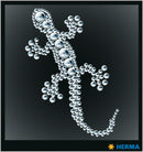 Herma-Crystal Sticker Lizard-15389