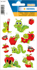 Herma-Magic Sticker Moving Eyes Worms-15147