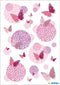 Herma-Decor Sticker Pink Butterfly-15227
