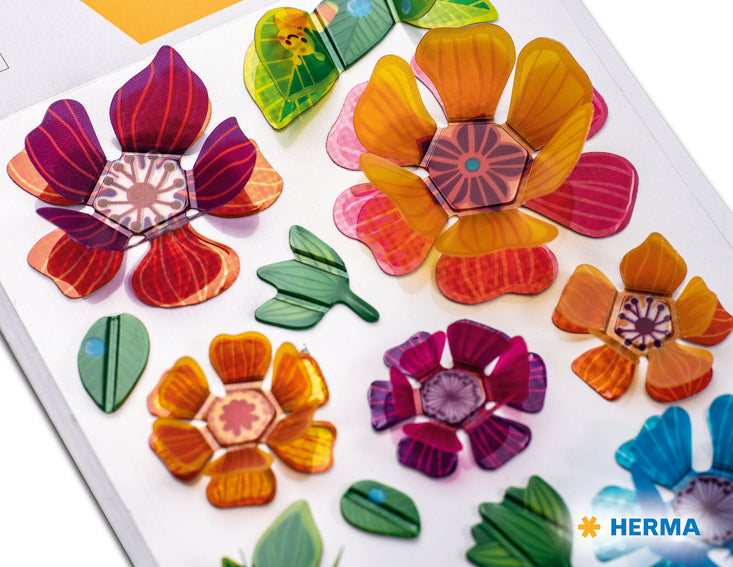 Herma-Magic Sticker 3D Flowers-15144