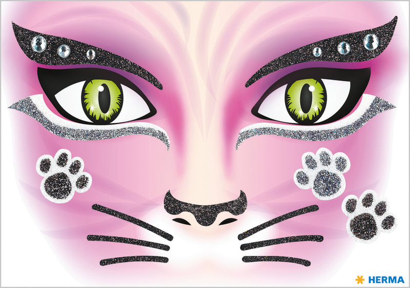 Herma-Face Art Sticker Cat-15310