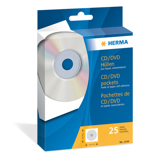 Herma-CD Envelopes 25 Pieces-1144