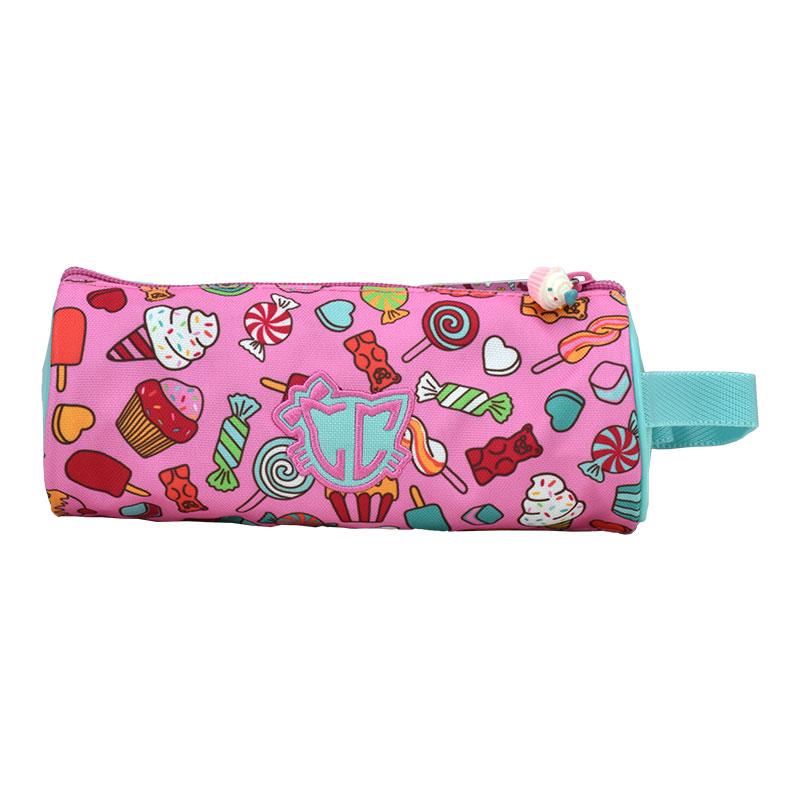 Pencil Case Round Lovely Cat LCC