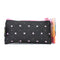 Pencil Case Flat 2 Compartment Black/Butterfly-K20-G2-PC