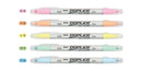 HIGHLIGHTER TWIN POINT 'DUPLEX' 5 CLR-765001