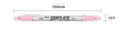 HIGHLIGHTER TWIN POINT 'DUPLEX' 5 CLR-765001