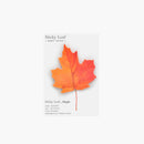 STICKY NOTE LEAF Maple-Red-Small-ALM-RS01