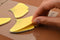 STICKY NOTE LEAF Gingko Yellow-Large-ALG-Y03