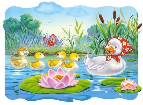 MOTHER DUCK AND HER CHICK- -FINGER PUPPET BOOKS